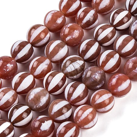 Tibetan Style dZi Beads Strands G-C133-A05-03-1