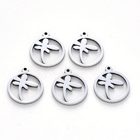 Non-Tarnish 304 Stainless Steel Pendants STAS-N092-40-1