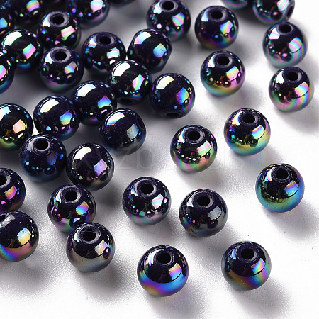 Opaque Acrylic Beads LS-MACR-S370-D8mm-A19-1