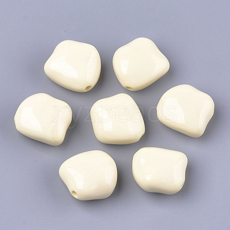 Acrylic Beads OACR-S029-058B-1