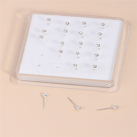 20Pcs Round Brass Nose Studs WGFA8C5-06-1