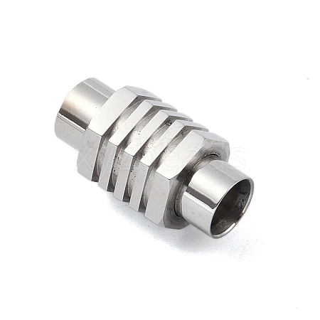 Non-Tarnish 304 Stainless Steel Magnetic Clasps STAS-K282-03P-1