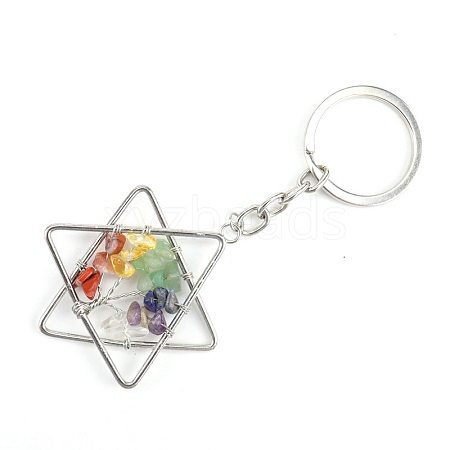 Gemstone Keychains PW-WG361CF-11-1