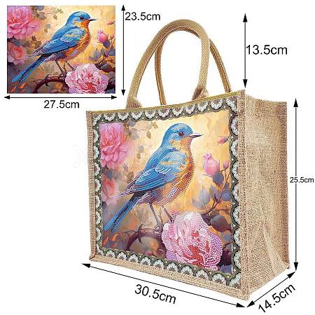 DIY Diamond Painting Handbag Kits PW-WG60864-05-1