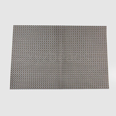 (Clearance Sale)PVC Non-Slip Imitation Rattan Insulation Pad AJEW-TAC0003-02-1