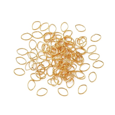Brass Open Jump Rings KK-WH0047-49A-G-1