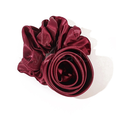 Rose Satin Elastic Hair Accessories for Girls or Women PW-WG81822-03-1