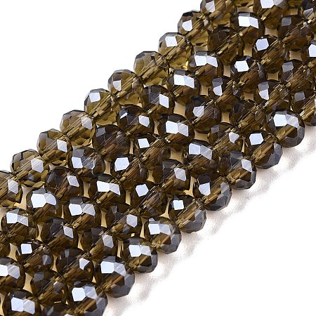 Electroplate Glass Beads Strands EGLA-A044-T4mm-A16-1