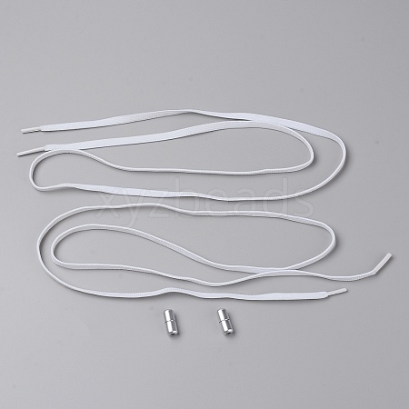 Spandex High Elastic Yarn Shoelaces DIY-WH0225-80E-1