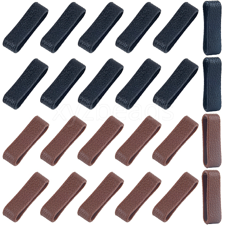 40Pcs 2 Colors TPU Loop Keepers FIND-CL0001-55-1
