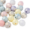 Spray Painted Acrylic Beads MACR-N006-26-C01-1