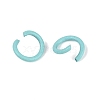 Spray Painted Iron Open Jump Rings IFIN-T017-04C-05-2