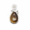 Natural Tiger Eye Pendants PW-WG38857-11-1