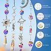 DIY Moon & Star & Sun Suncatchers Making Kits PW-WG71A01-01-5