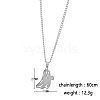 Stainless Steel Cartoon Ghost Necklaces for Men and Women PD8392-4