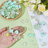 150Pcs Opaque & Transparent Acrylic Beads MACR-SP0002-18C-3