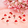 CREATCABIN 30Pcs 5 Style Resin & Alloy Enamel Pendants DIY-CN0001-36-4