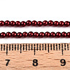 Baking Painted Pearlized Glass Pearl Bead Strands HY-N002-2mm-A13-5