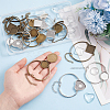 DIY Blank Dome Alloy Bracelet Making Kits DIY-GO0002-22-3