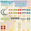 SUNNYCLUE DIY Mushroom Earring Making Kit DIY-SC0020-35-2