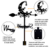 Orangutan Iron Wind Direction Indicator AJEW-WH0265-021-3