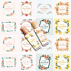 10 Sheets Paper Lip Balm Adhesive Label Stickers STIC-WH0026-016-4