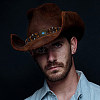 CRASPIRE 6Pcs 6 Styles Imitation Leather Southwestern Cowboy Hat Belt AJEW-CP0007-22-6