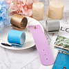 Crafans 4Pcs 4 Color Adjustable Imitation Leather Napkin Rings AJEW-CF0001-11-12