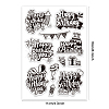 Custom Summer Theme PVC Plastic Clear Stamps DIY-WH0631-0128-6