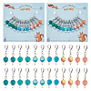 Round Stitch Markers HJEW-AB00283-1