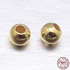 Round 925 Sterling Silver Spacer Beads STER-M103-04-2.5mm-G-2