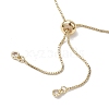 Elephant Glass Seed Beads Link Bracelets BJEW-MZ00067-02-4