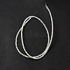 Natural White Shell Beads Strands SHEL-G014-14-3