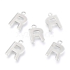 201 Stainless Steel Charms STAS-C021-06P-R-1