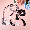 6Pcs 3 Style Polyester Tassel Big Pendant Decorations FIND-TA0001-51-3