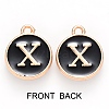 Golden Plated Alloy Charms ENAM-SZ0001-25B-X-3
