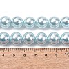 Electroplated Shell Pearl Beads Strands BSHE-G041-12mm-03-4
