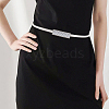 Iron & Resin Rhinestones Waist Chain Belts for Women Ladies Dress AJEW-WH20072-04S-7
