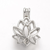 Alloy Locket Pendants X-PALLOY-S062-40P-1