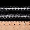 Transparent Glass Beads Strands GLAA-N001-63B-4