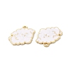 Alloy Enamel Pendants ENAM-D046-22G-02-2