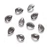 Teardrop Transparent Glass Cabochons MRMJ-T009-148B-1