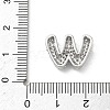 Brass Micro Pave Cubic Zirconia Pendants KK-A300-02P-W-3