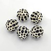 Brass Rhinestone Beads RB-Q165-6-1