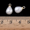 ABS Plastic Pearl Pendants FIND-Z105-03C-01G-3