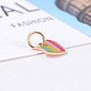 Alloy Enamel Pendant RABO-PW0001-061A-2