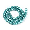 Electroplate Opaque Glass Beads Strands GLAA-T032-P10mm-AB12A-2