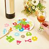 Olycraft 2 Sets 2 Style Silicone Goblet Charm Set DIY-OC0009-96-3