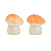 Mushroom Themes Resin Display Decorations DJEW-S002-01B-1