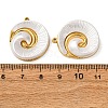 304 Stainless Steel Pendants STAS-L299-08G-3